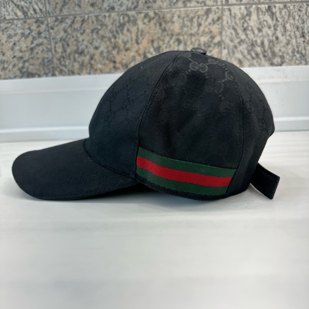 ORIGINAL GUCCI CANVAS BASEBALL HAT